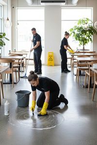 Dine-In Area Cleaning (Restaurant)